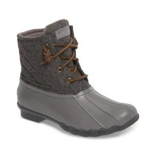 Sperry Saltwater Waterproof Rain Boot *EUC*